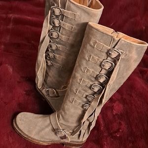 New Frye Veronica Strap Tall boots size 6.5